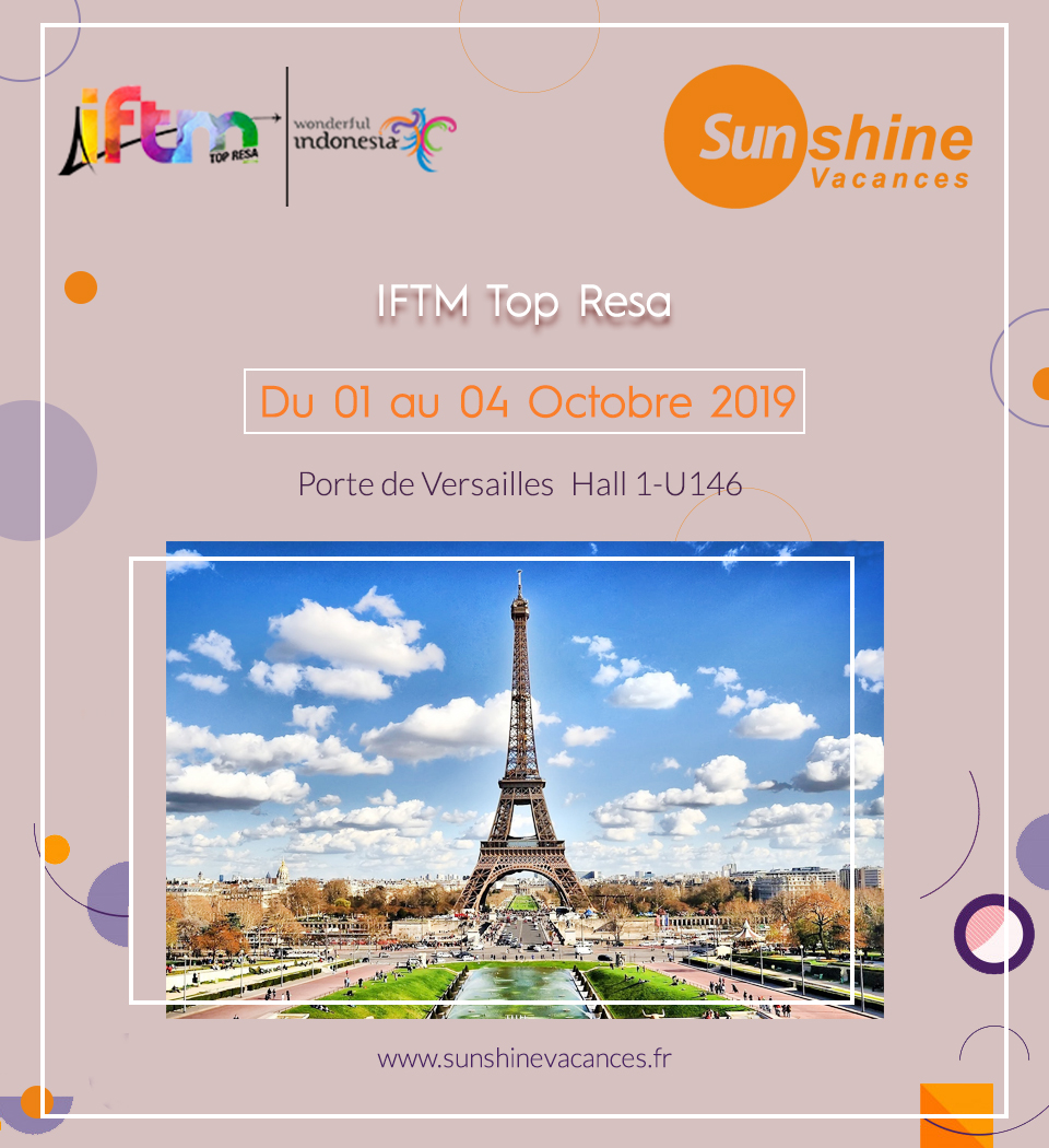Salon IFTM TOP RESA Paris Expo Porte de Versailles