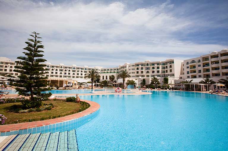 SEJOUR THALASSO EL MOURADI HAMMAMET 4*+, CURE JAMBES TONIQUES 4 JOURS / 4 SOINS, AI (7 nuits)